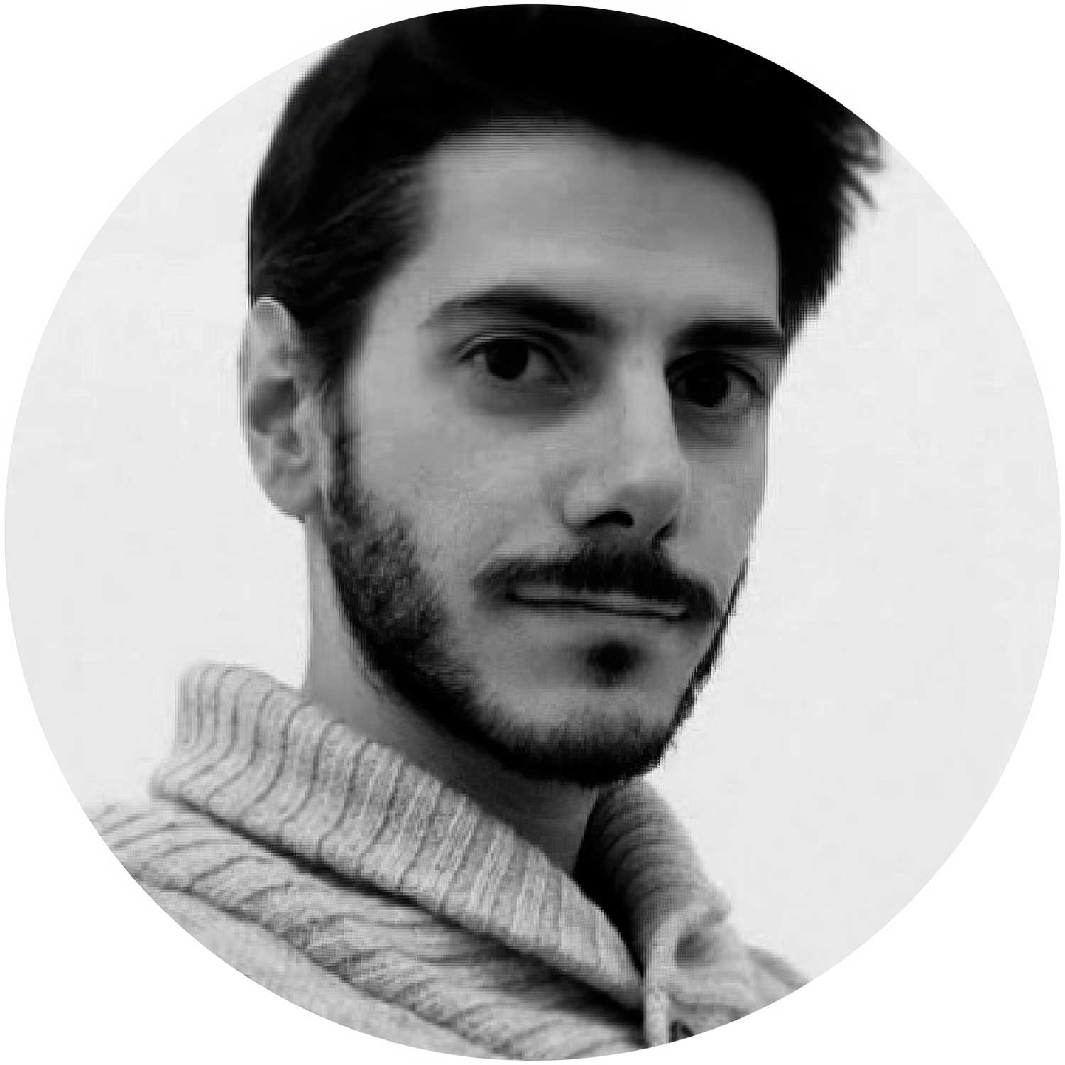 UFO Paralume in legno Special Edition Illustratori Italiani, double face, diametro 33 cm - Davide Bonazzi - Creative Cables